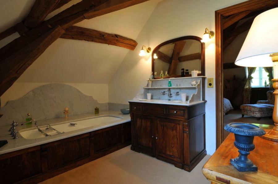 Chambres D'Hotes Le Mousseau Chaumont  Rom bilde